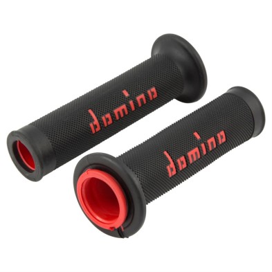 DOMINO GRIPS SOFT BLACK/RED