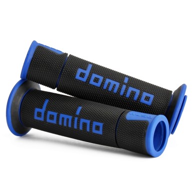 DOMINO GRIPS ON ROAD BLACK/BLUE