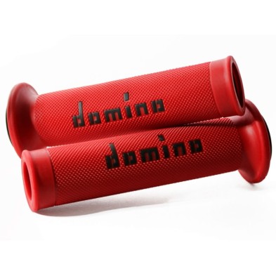 DOMINO GRIPS SOFT RED/BLACK