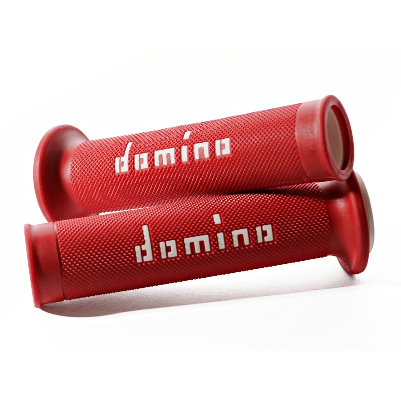 DOMINO GRIPS SOFT RED/WHITE