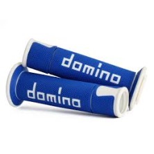 DOMINO GRIPS ON ROAD BLUE/WHITE