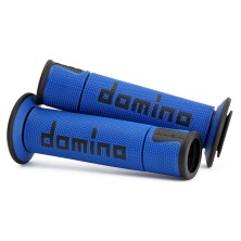 DOMINO GRIPS ON ROAD BLUE/BLACK