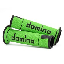 DOMINO GRIPS ON ROAD GREEN/BLACK