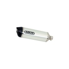 Race-Tech aluminium silencer with carby end cap