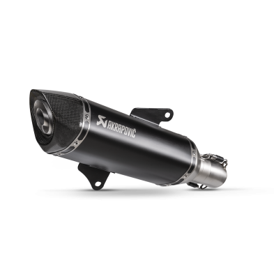 SLIP-ON SILENCER BLACK. HOMOLOGATED ADV 350 22- S-H3SO9-RSSBL