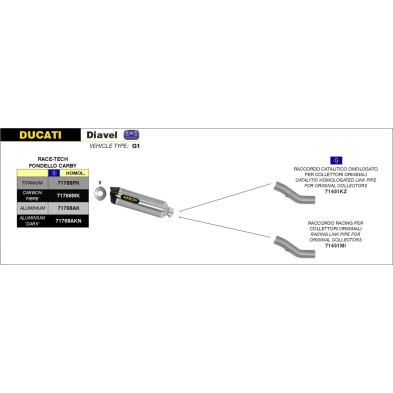 ARROW SILENCER RACE-TECH 71768