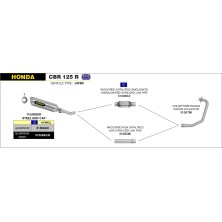 ESCAPE ARROW Street Thunder / Honda CBR 125 R 11/14