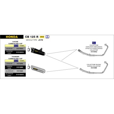 Thunder carby silencer with carby end cap