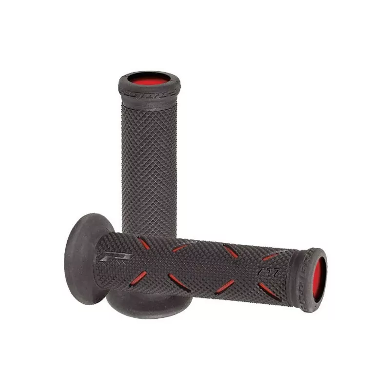 PROGRIP PUÑOS 717 SBK NEGRO-ROJO