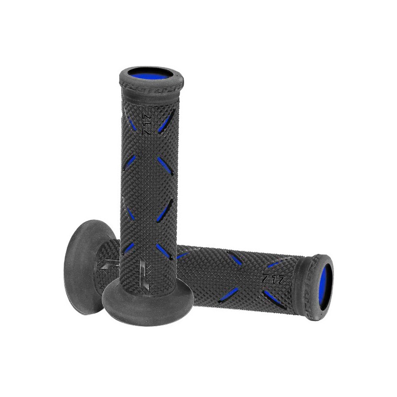 PROGRIP PUÑOS 717 SBK NEGRO-AZUL