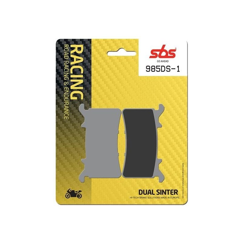 SBS BRAKE PADS DUAL SINTER 985-DS