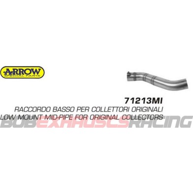 ARROW Codo 71213MI / Honda CBR 600 F Sport 01/03