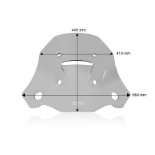 WRS WINDSCREEN STANDARD PLUS TUAREG 660 22-24 SMOKE