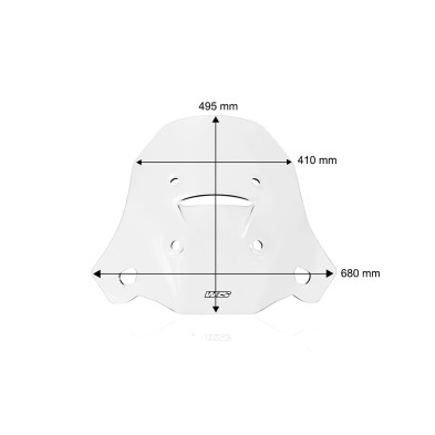 WRS WINDSCREEN TOURING PLUS TUAREG 660 22-24 TRASPARENT