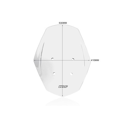 WRS CUPULA TOURING SR GT 125/200 22-24 TRANSPARENTE