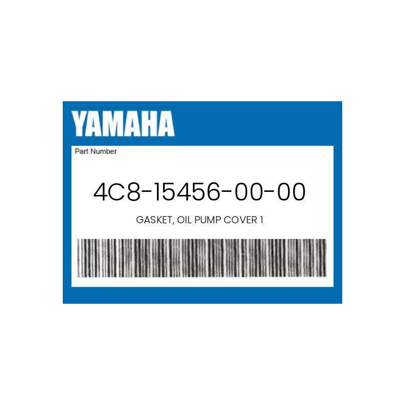 YAMAHA ORIGINAL JUNTA BOMBA ACEITE 4C8-15456-00