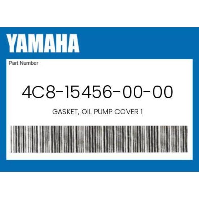 YAMAHA ORIGINAL JUNTA BOMBA ACEITE 4C8-15456-00