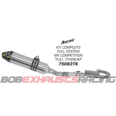 ESCAPE ARROW Kit completo MX Competition FULL TITANIUM / Honda CRF 250 R 10