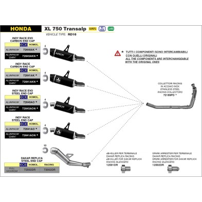 ARROW MANIFOLD HONDA 72189PD