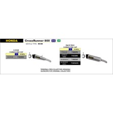 ARROW SILENCIOSORACE-TECH HONDA 71825