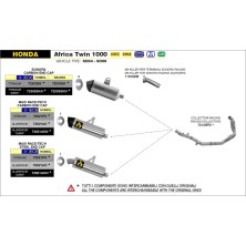 ARROW RACING MANIFOLDS HONDA 72129PD