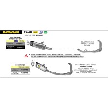 ARROW SISTEMA COMPLETO COMPETITION ZX4RR 24-