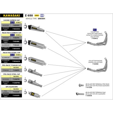 ARROW PRO-RACE 71206PRI/N