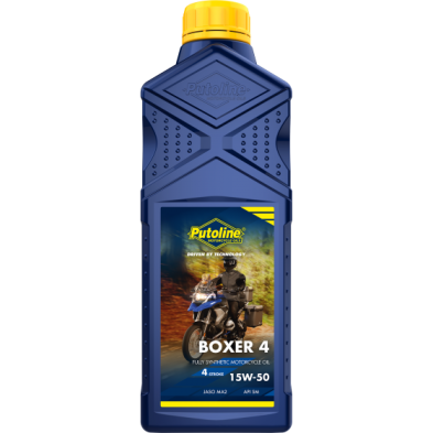 PUTOLINE BOTELLA 1L BOXER 4 15W-50