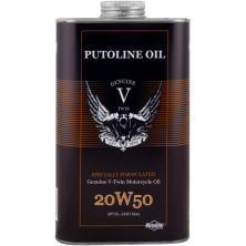 PUTOLINE CAN 1L GENUINE V-TWIN 20W-50