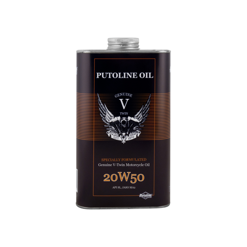 PUTOLINE CAN 1L GENUINE V-TWIN 20W-50