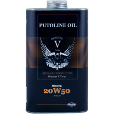 PUTOLINE CAN 1L GENUINE V-TWIN MINERAL 20W-50