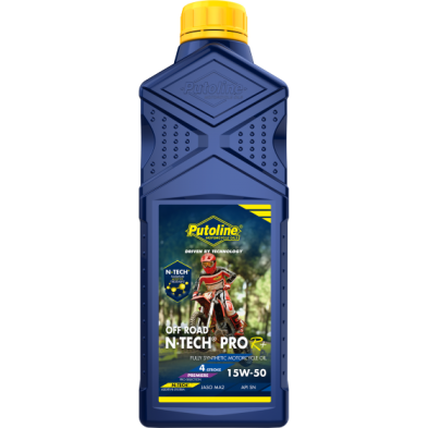 PUTOLINE BOTELLA 1L N-TECH® PRO R+ OFF ROAD 15W-50