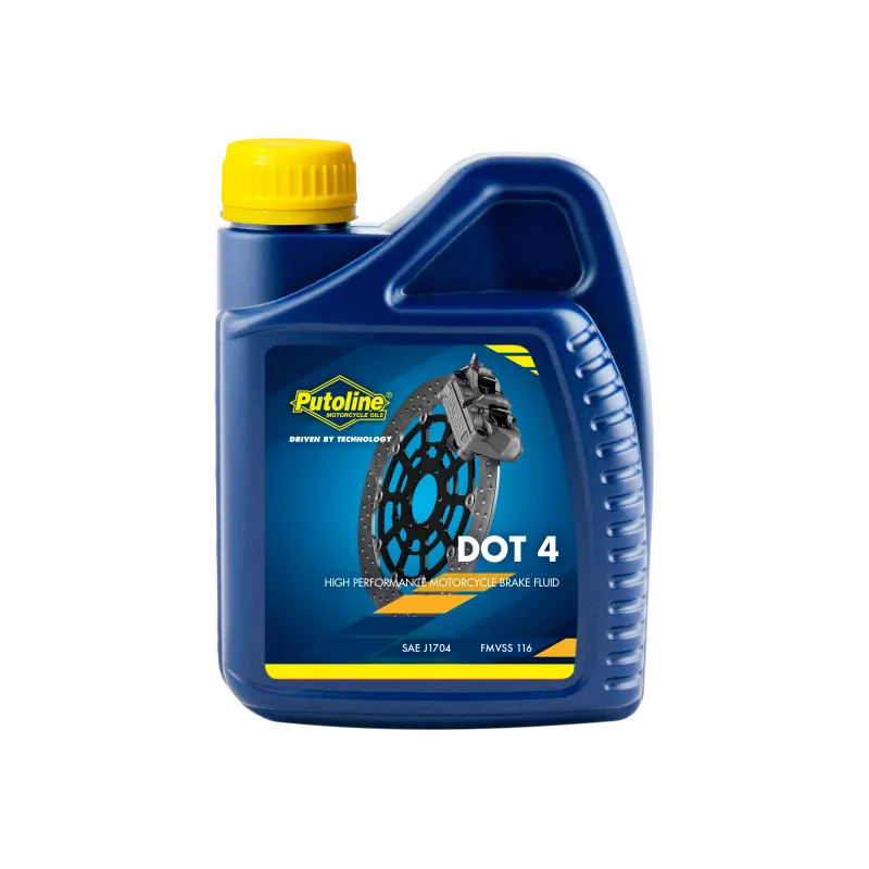 PUTOLINE BOTELLA 0.5L DOT 4 BRAKE FLUID