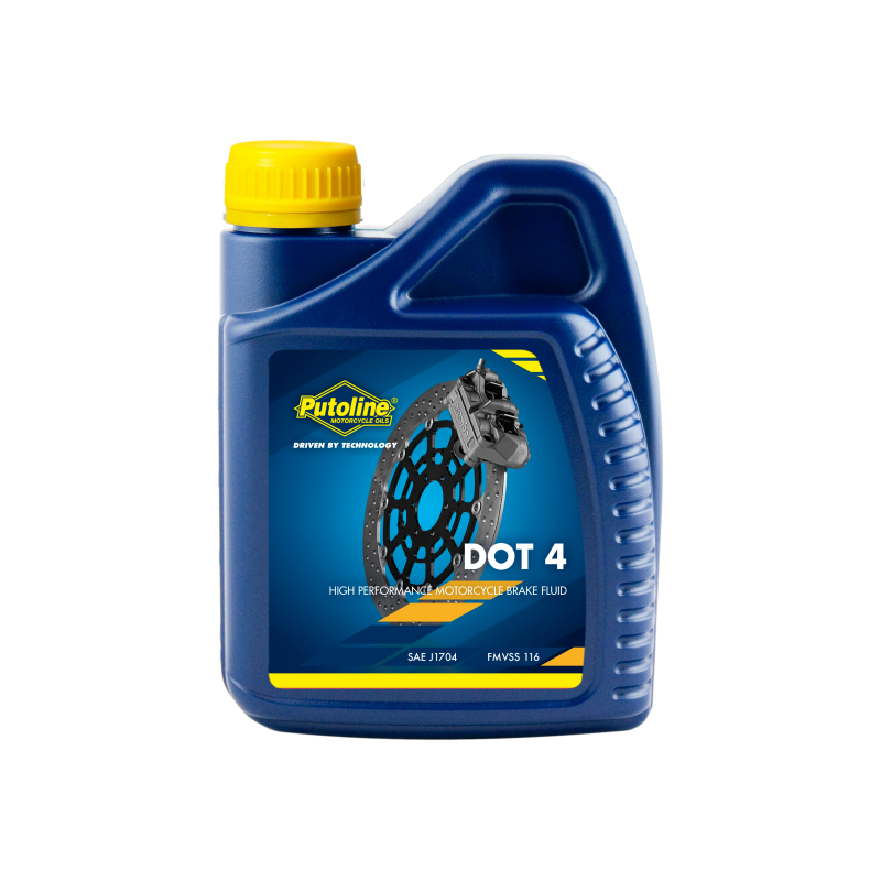 PUTOLINE BOTTLE 0.5L DOT 4 BRAKE FLUID