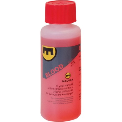 Red hydraulic oil Magura 100ml