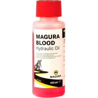 ACEITE HIDRAULICO ROJO MAGURA 100ml.