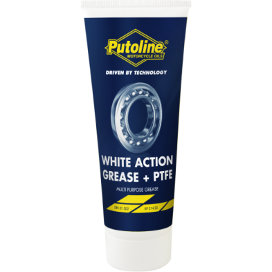 PUTOLINE TUBE 100G WHITE ACTION GREASE + PTFE