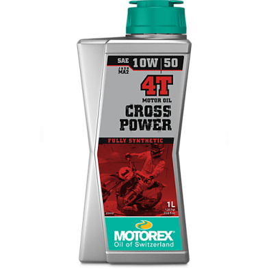 MOTOREX 1L CROSS POWER 4T SAE 10W/50 MA2