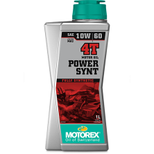 MOTOREX 1L POWER SYNT 4T SAE 10W/60 MA2