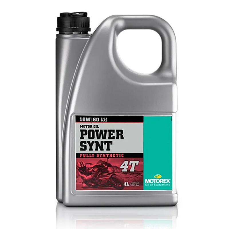 MOTOREX 4L POWER SYNT 4T SAE 10W/60 MA2