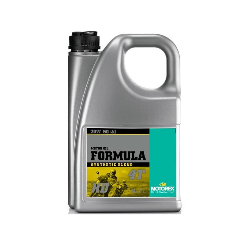 MOTOREX ACEITE 4L FORMULA 4T SAE 20W/50 HD MA2