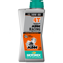 MOTOREX OIL 1L KTM RACING 4T SAE 20W/60L