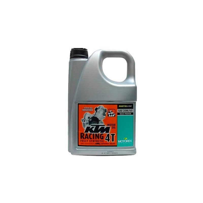 MOTOREX 4L KTM RACING 4T OIL SAE 20W/60L