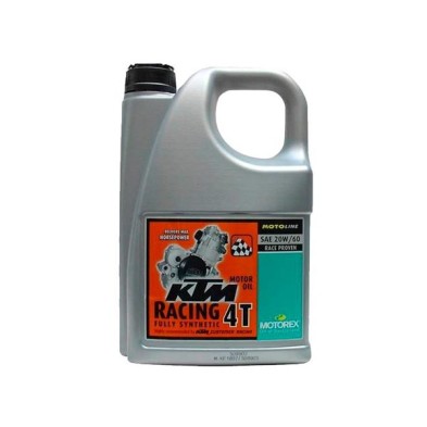 MOTOREX 4L KTM RACING 4T OIL SAE 20W/60L