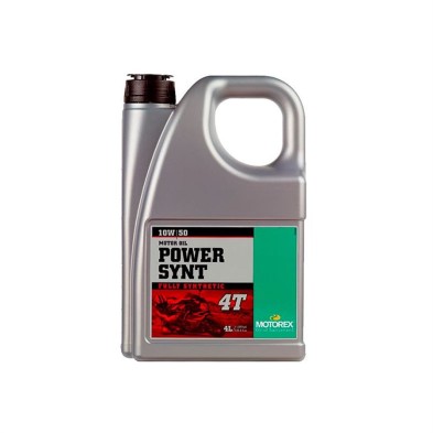 MOTOREX OIL 4L POWER SYNT 4T SAE 10W/50 MA2