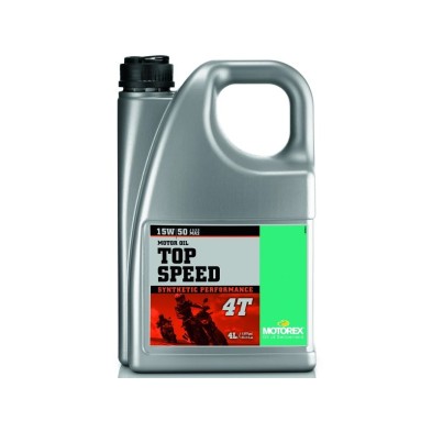 MOTOREX ACEITE 4L TOP SPEED 4T SAE 15W/50 MA2