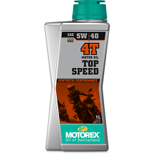 MOTOREX OIL 1L TOP SPEED 4T SAE 5W/40 MA2