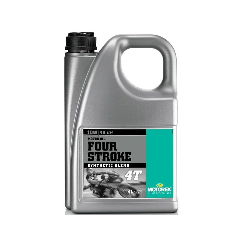 MOTOREX OIL 4L ENGINE OIL 4-STROKE 10W/40