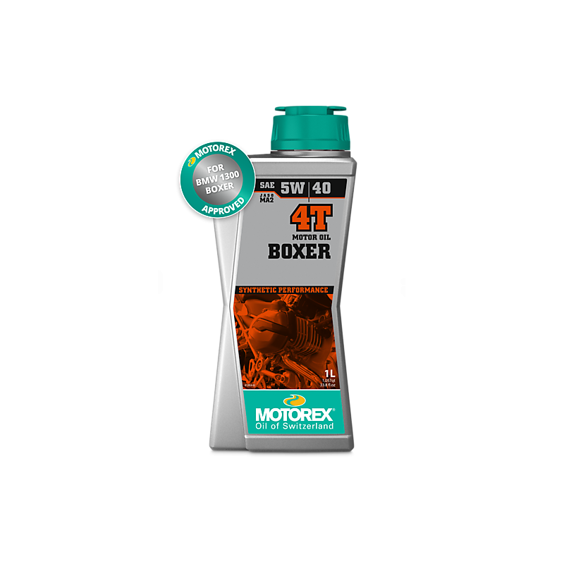 MOTOREX BOXER 4T SAE 5W/40 MA2 OIL 1L