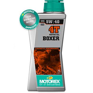 MOTOREX BOXER 4T SAE 5W/40 MA2 OIL 1L